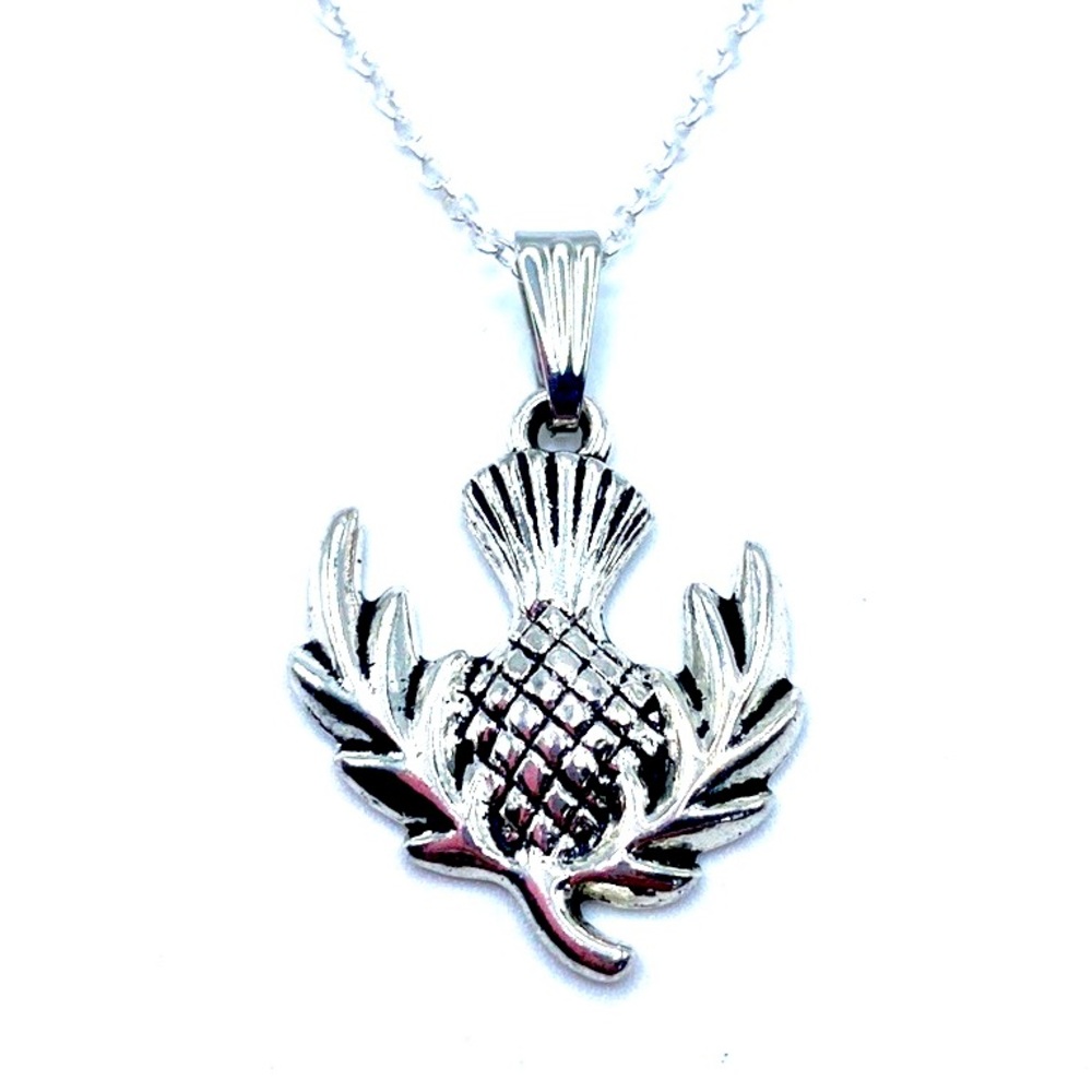 Scottish Thistle Necklace